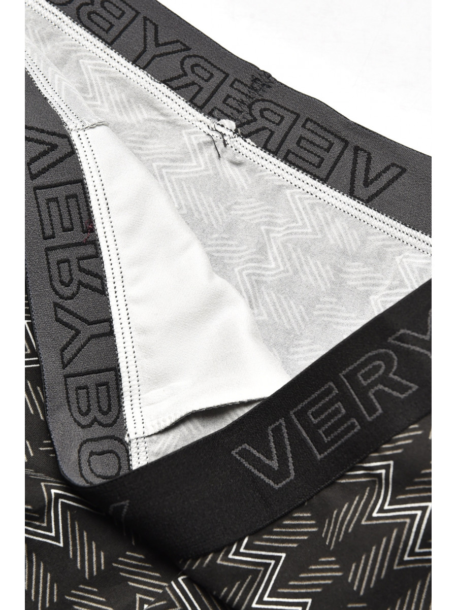 Боксеры мужские черного цвета с принтом 6220 209700C