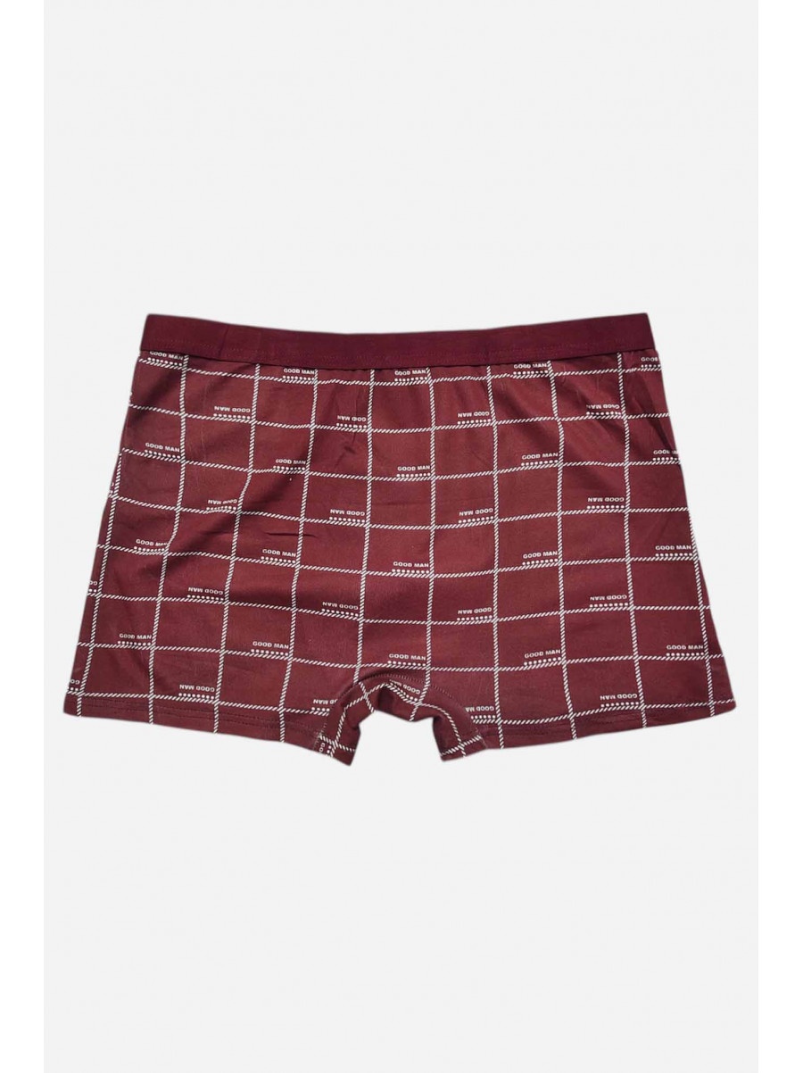 Боксеры мужские бордового цвета 6811 209710C