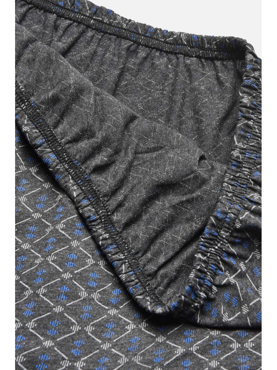 Трусы семейные мужские батальные темно-серого цвета 209712C