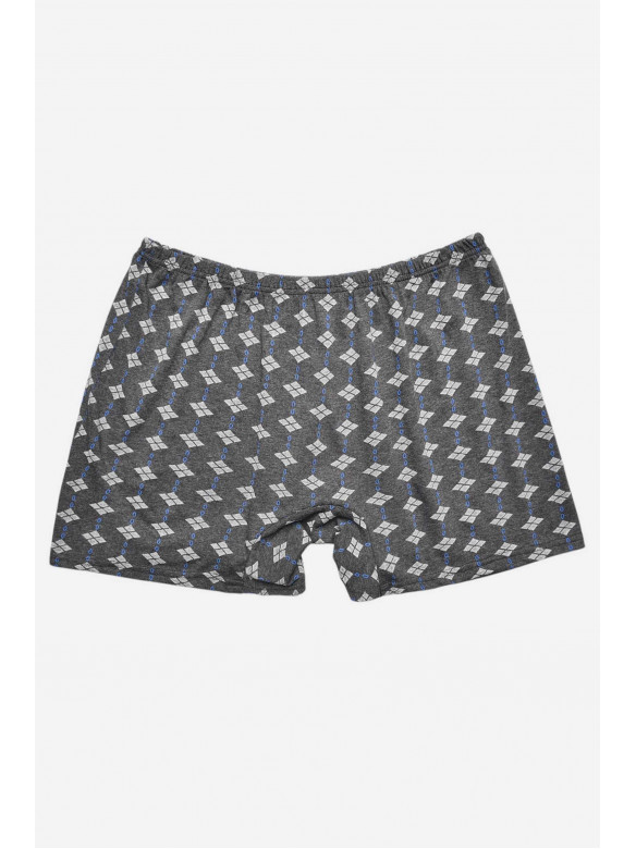 Трусы семейные мужские батальные серого цвета 209713C