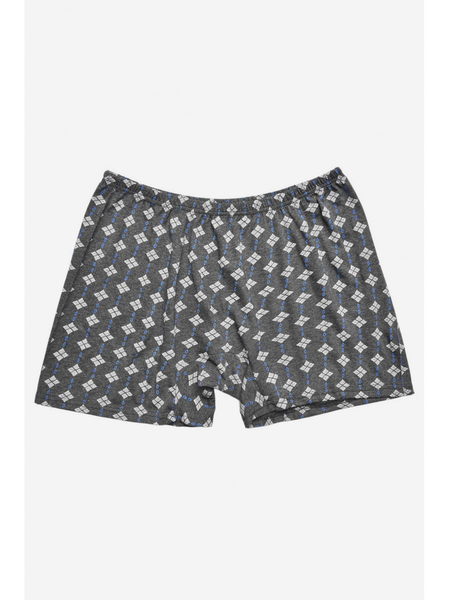 Трусы семейные мужские батальные серого цвета 209713C