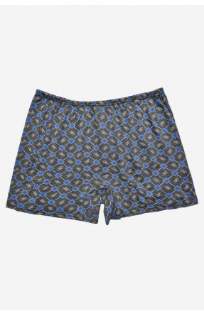 Трусы семейные мужские батальные темно-серого цвета 209714C