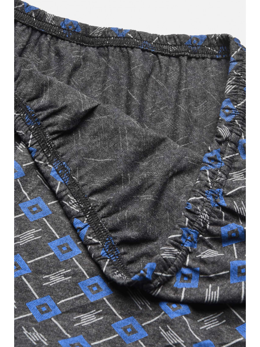 Трусы семейные мужские батальные темно-серого цвета 209714C