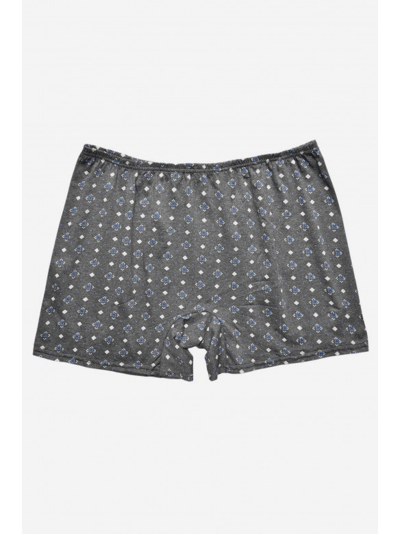 Трусы семейные мужские батальные серого цвета 209716C