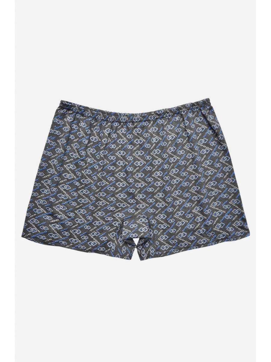 Трусы семейные мужские батальные серого цвета 209717C