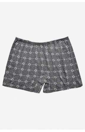 Трусы семейные мужские батальные серого цвета 209718C