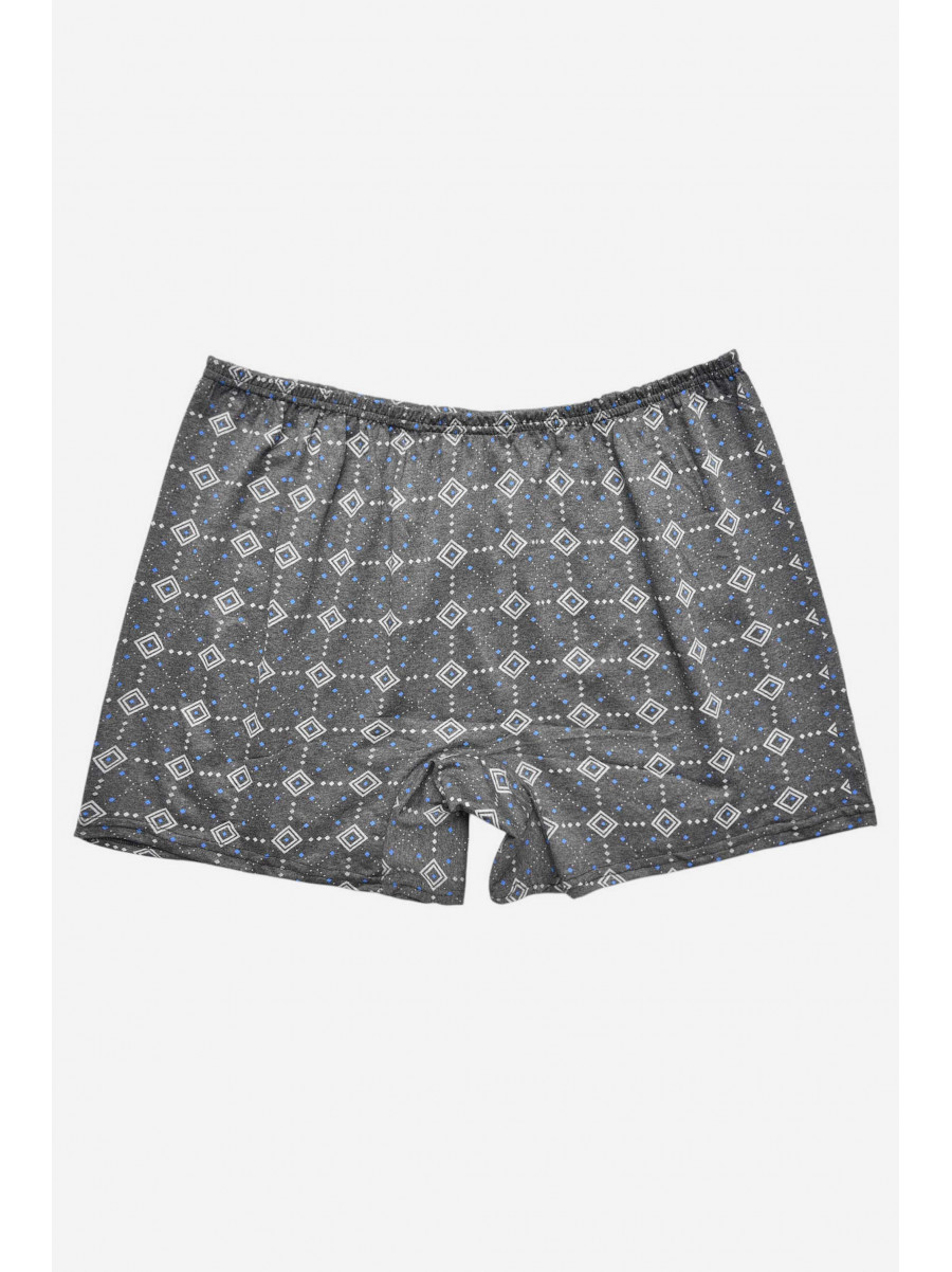 Трусы семейные мужские батальные серого цвета 209718C