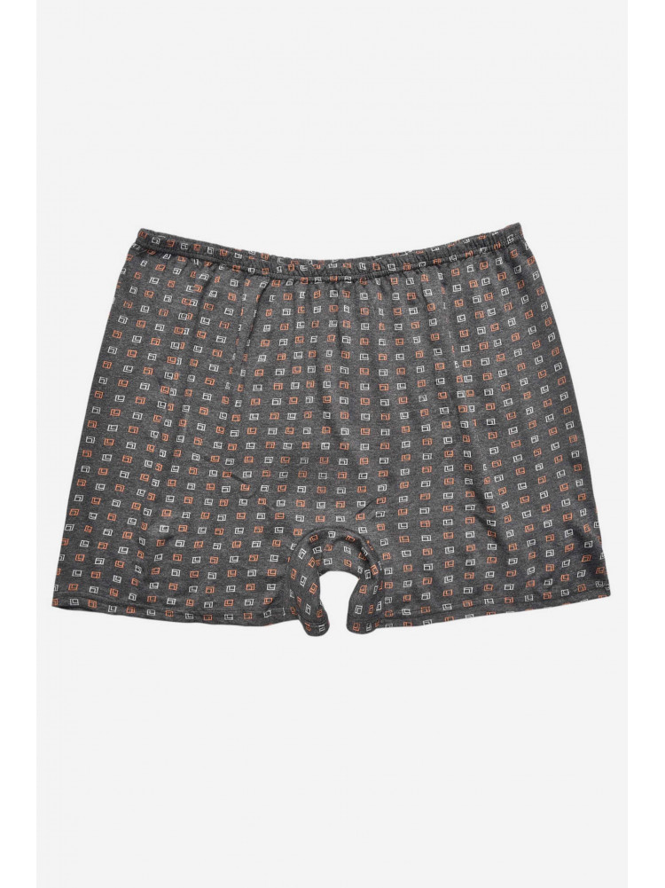 Трусы семейные мужские батальные темно-серого цвета 209720C