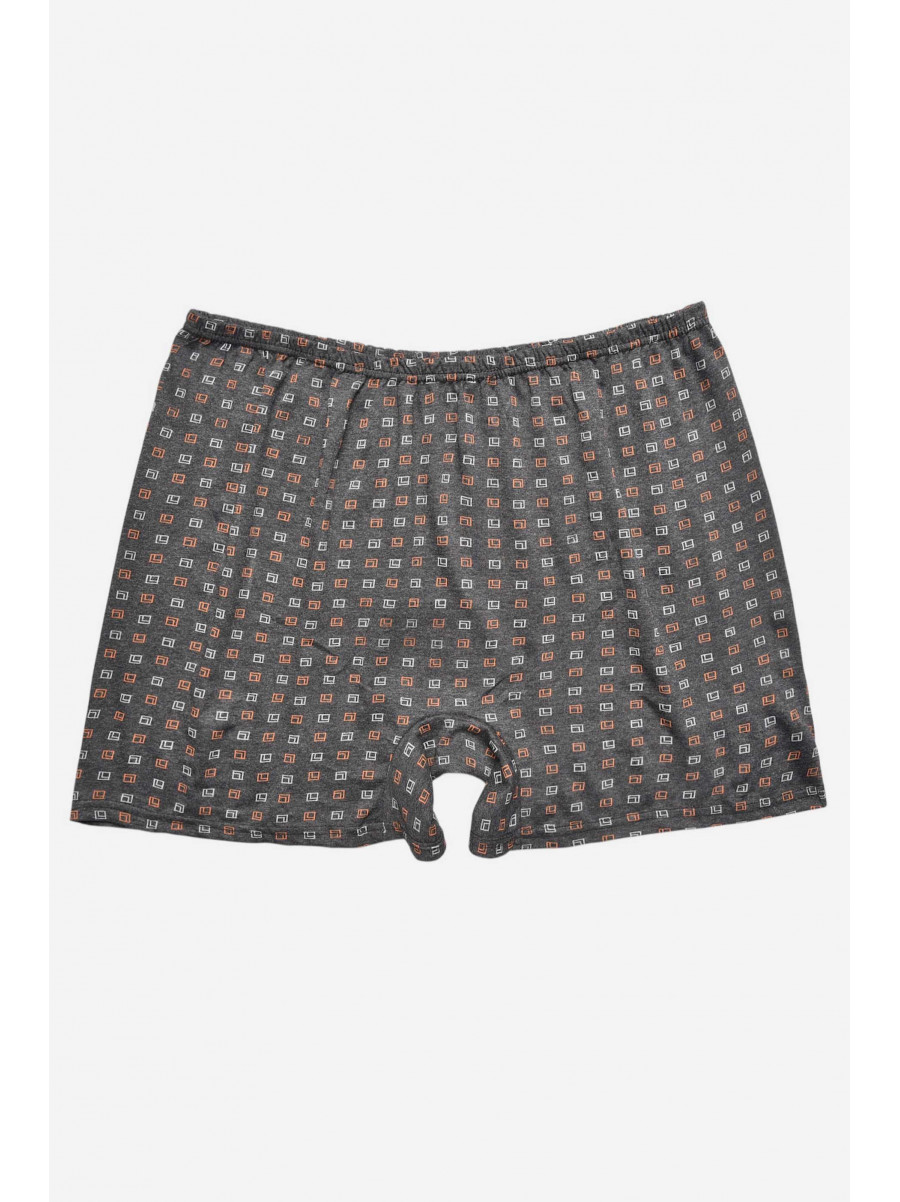 Трусы семейные мужские батальные темно-серого цвета 209720C