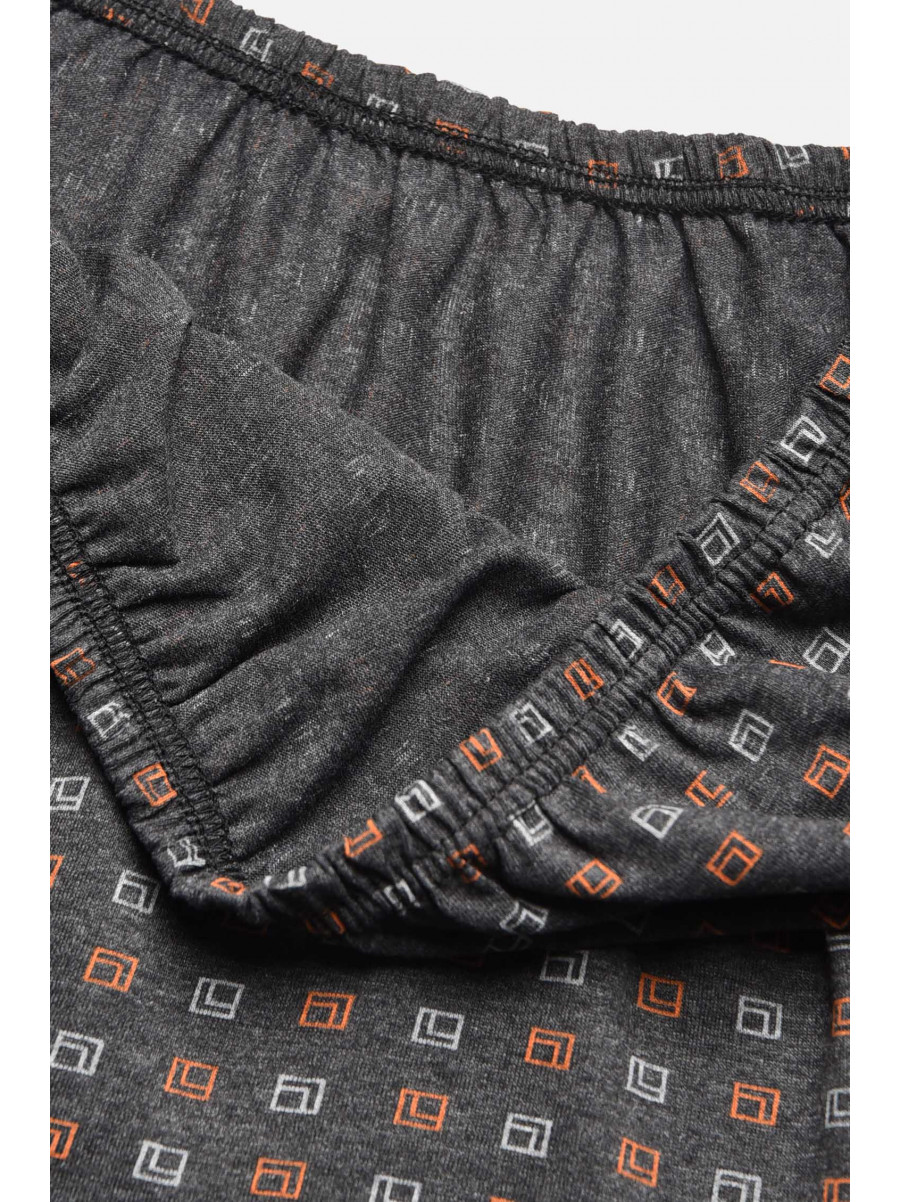 Трусы семейные мужские батальные темно-серого цвета 209720C