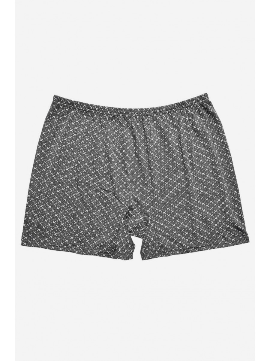 Трусы семейные мужские батальные темно-серого цвета 209721C