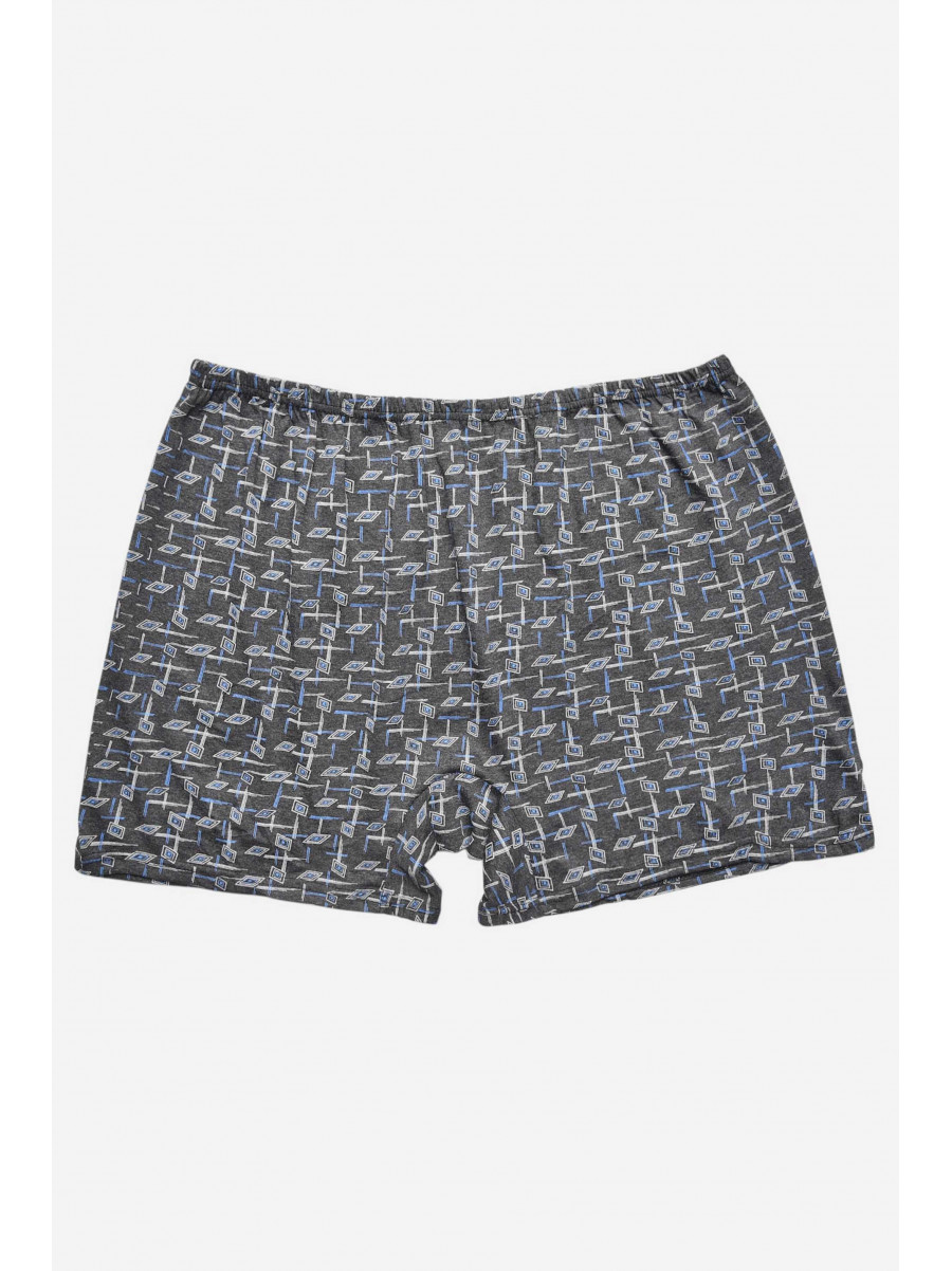 Трусы семейные мужские батальные темно-серого цвета 209723C