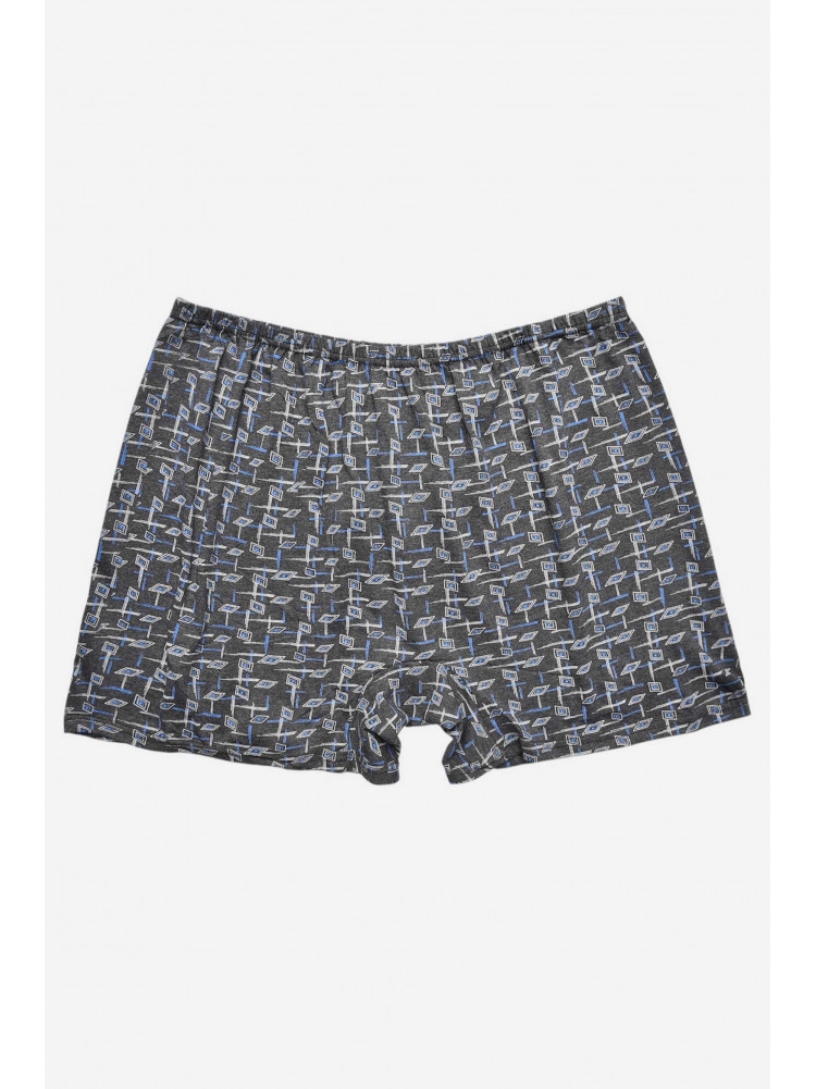 Трусы семейные мужские батальные темно-серого цвета 209723C