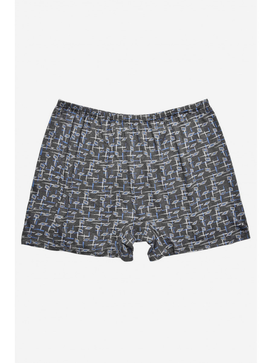 Трусы семейные мужские батальные темно-серого цвета 209723C