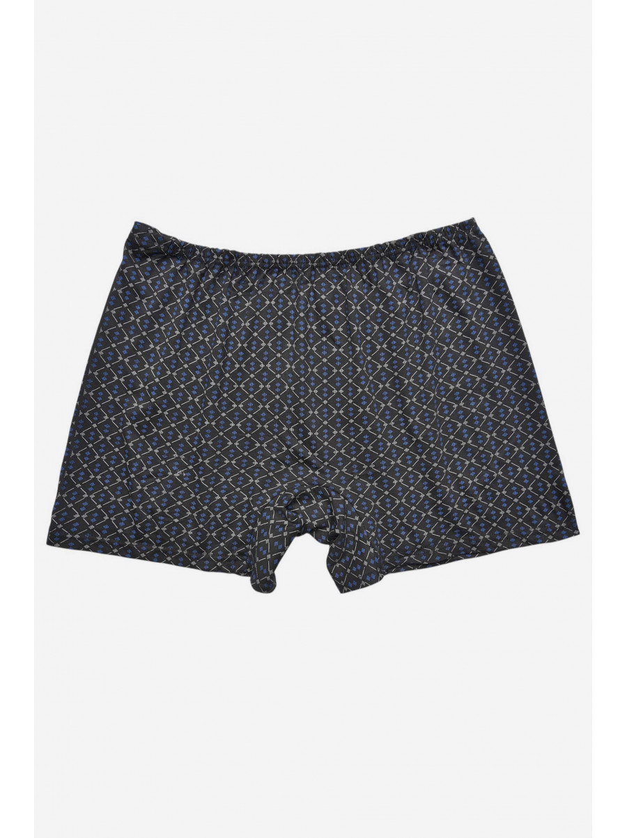 Трусы семейные мужские батальные черного цвета 209724C