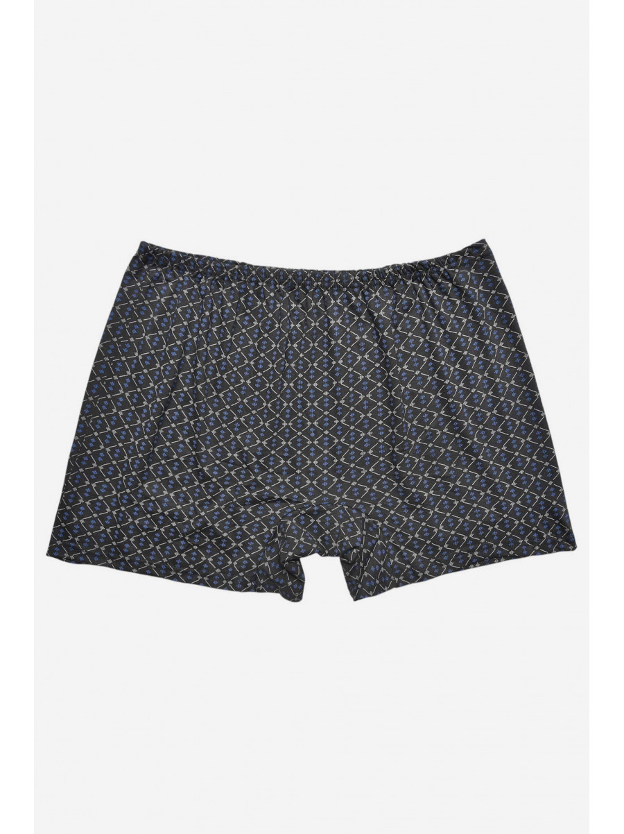 Трусы семейные мужские батальные черного цвета 209724C