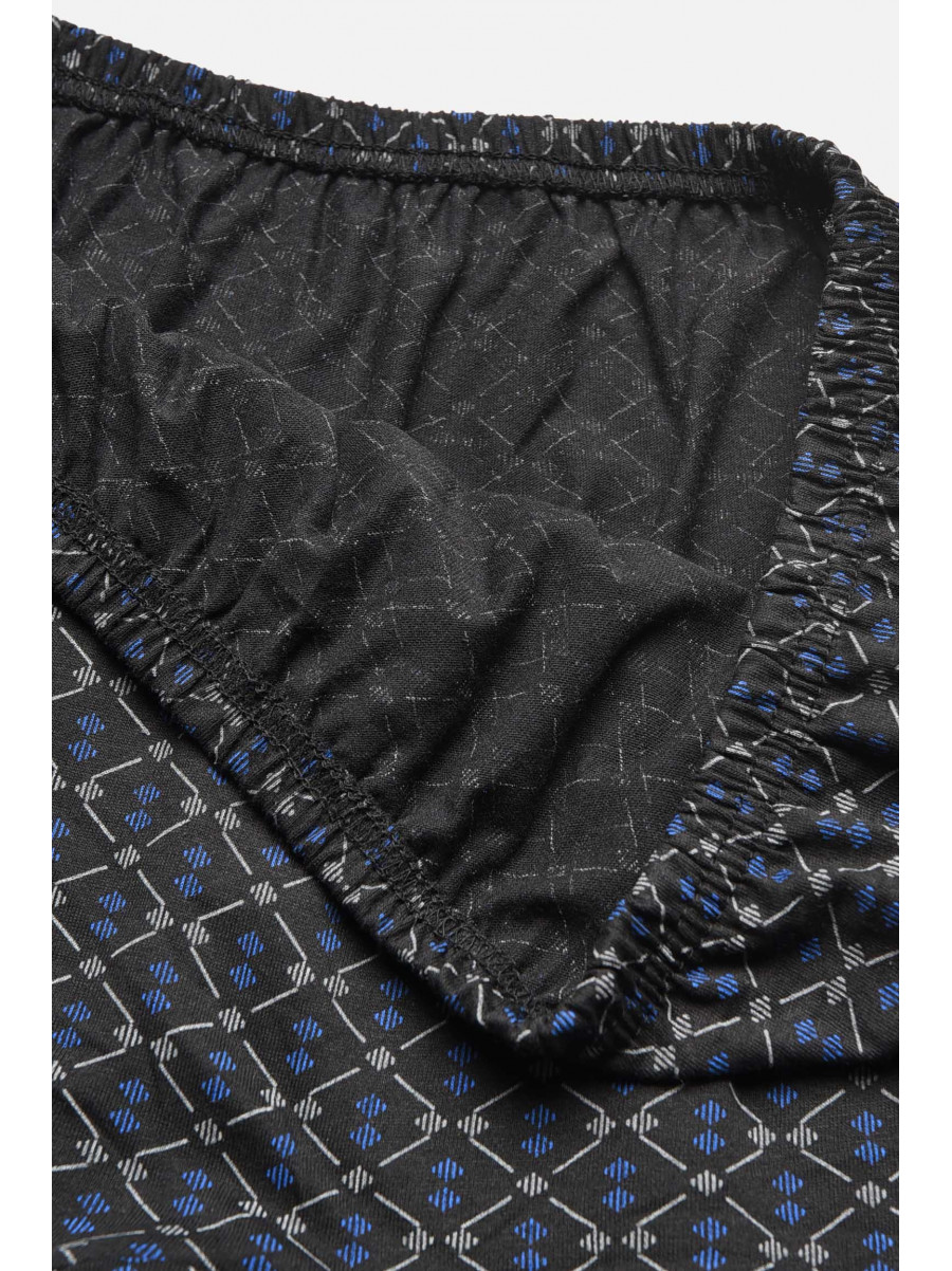 Трусы семейные мужские батальные черного цвета 209724C