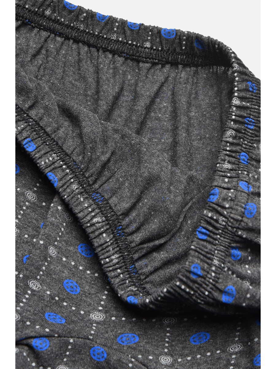 Трусы семейные мужские тёмно-серого цвета 209727C