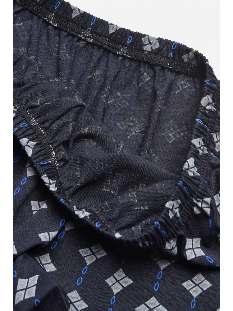 Трусы семейные мужские тёмно-синего цвета 209729C