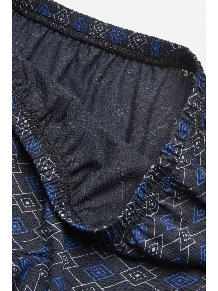 Трусы семейные мужские тёмно-синего цвета 209730C