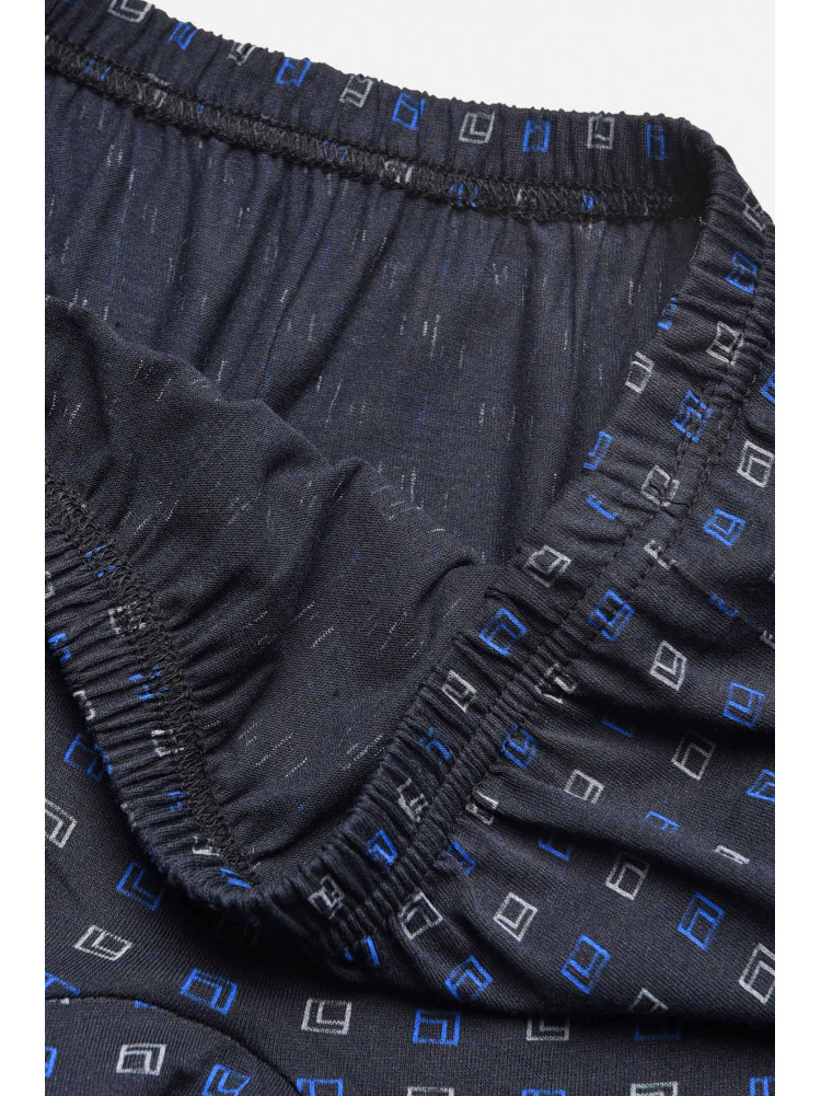 Трусы семейные мужские тёмно-синего цвета 209736C