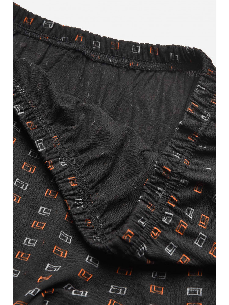 Трусы семейные мужские черного цвета 209737C