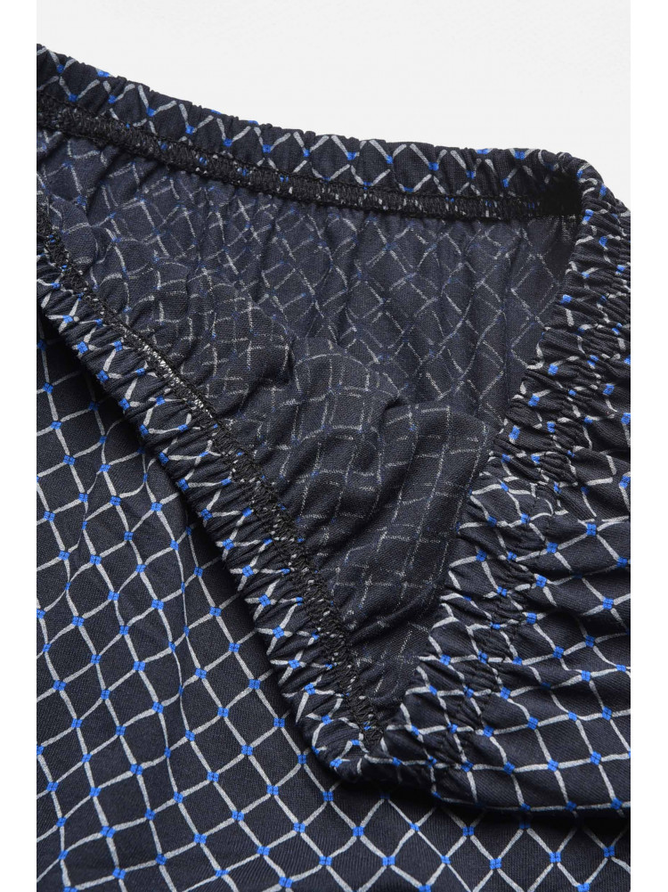 Трусы семейные мужские тёмно-синего цвета 209738C