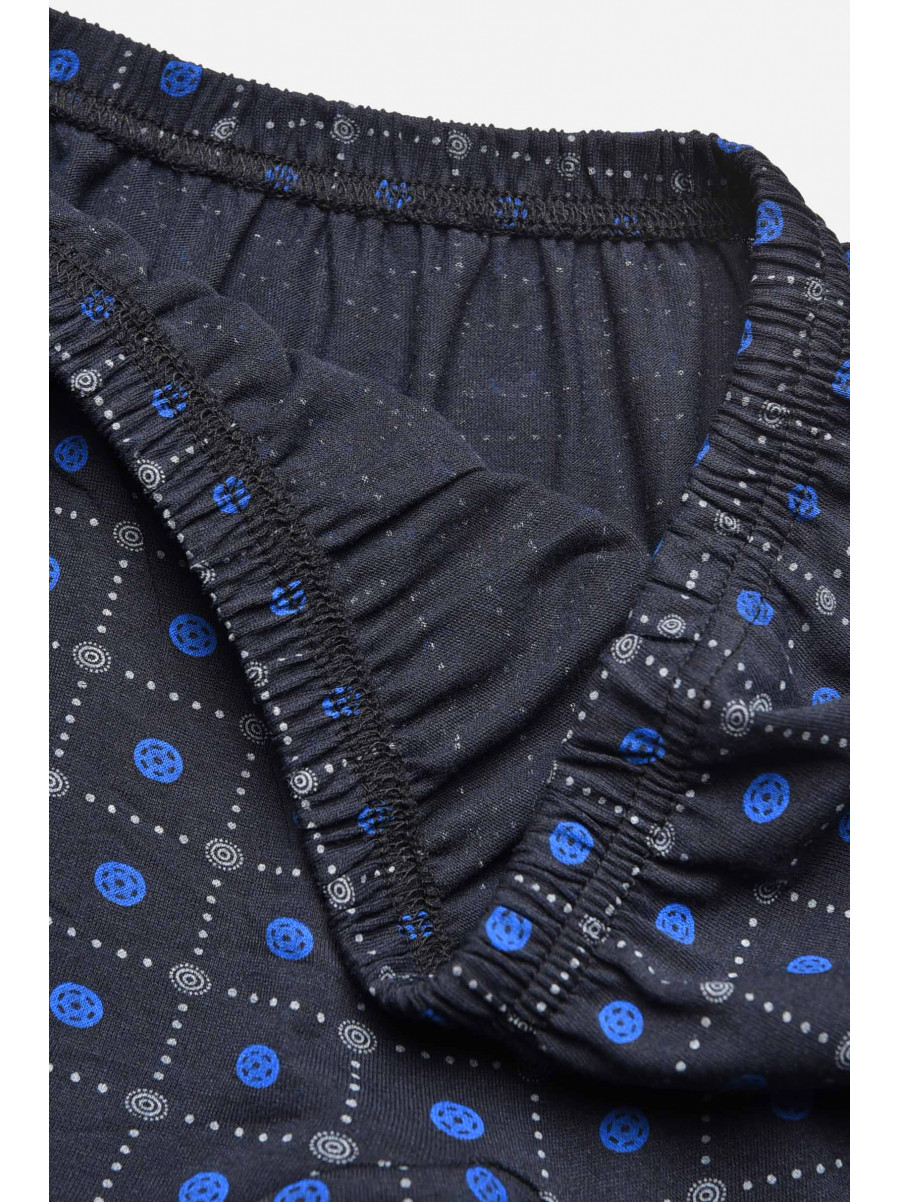 Трусы семейные мужские тёмно-синего цвета 209740C
