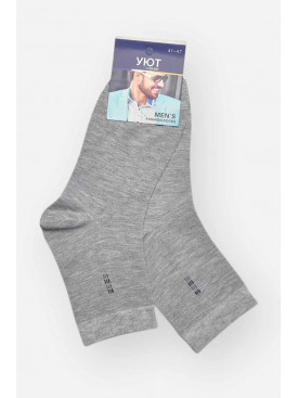Шкарпетки чоловічі демісезонні сірого кольору YH24-2 209744C