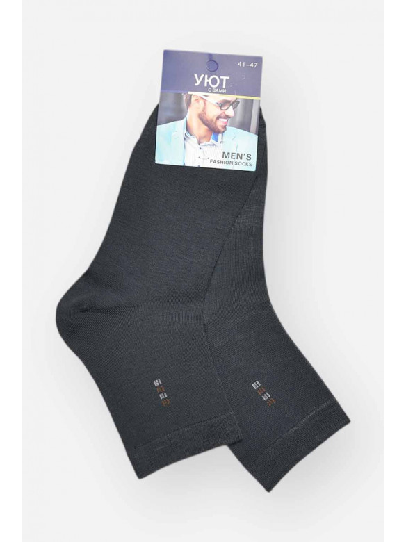 Шкарпетки чоловічі демісезонні темно-синього кольору YH24-2 209745C