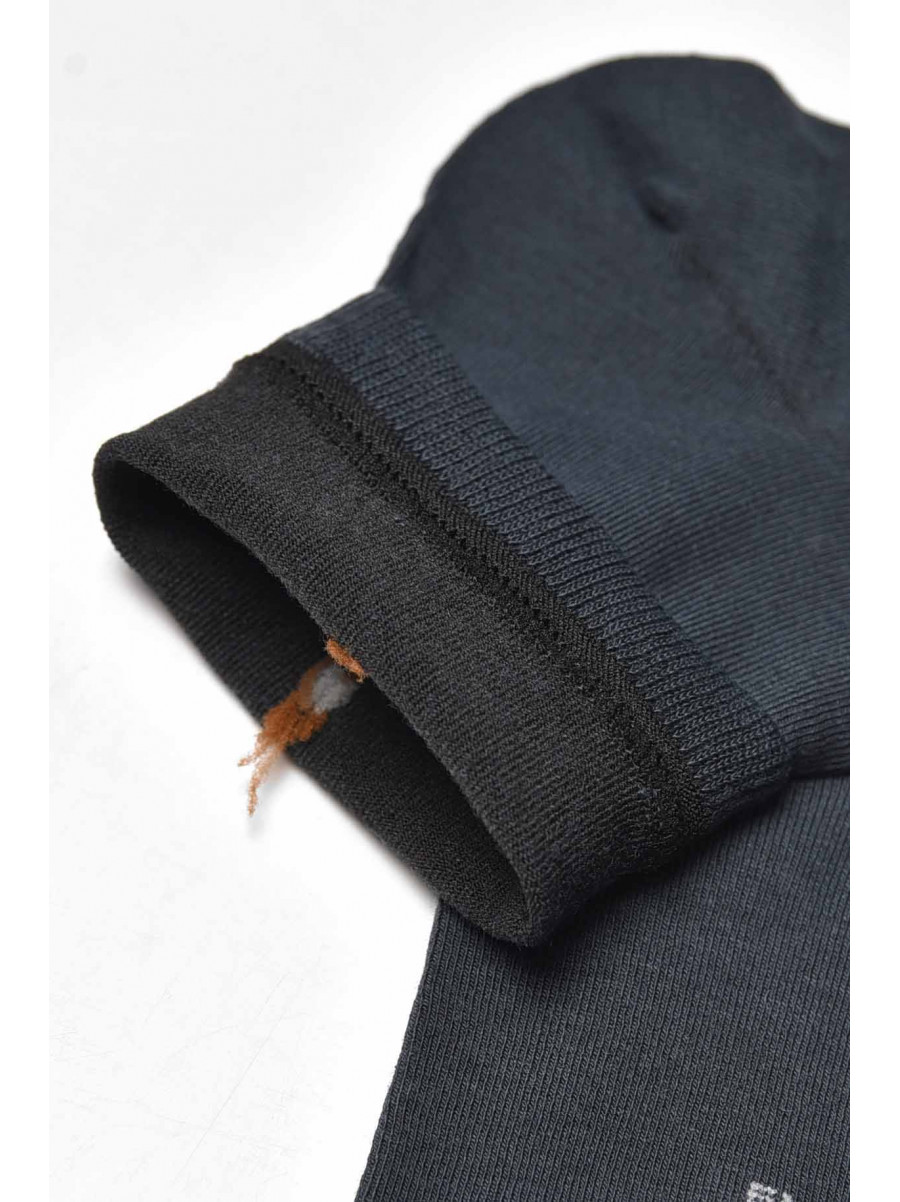 Шкарпетки чоловічі демісезонні темно-синього кольору YH24-2 209745C