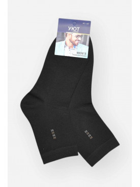 Носки мужские демисезонные черного цвета YH24-2 209748C