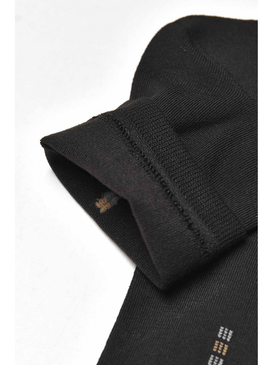 Шкарпетки чоловічі демісезонні чорного кольору YH24-2 209748C