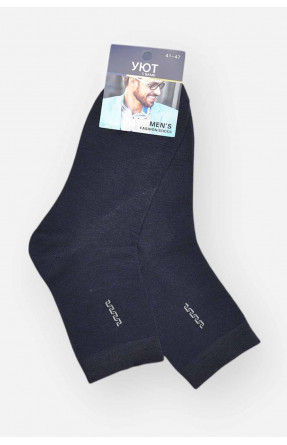 Шкарпетки чоловічі демісезонні темно-синього кольору YH24-02 209749C Шкарпетки чоловічі демісезонні темно-синього кольору YH24-02 209749C