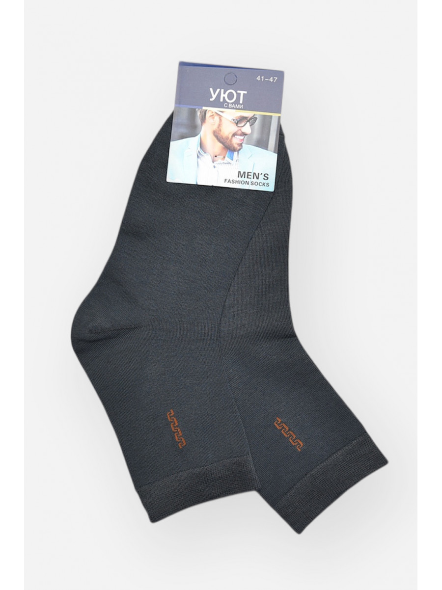 Шкарпетки чоловічі демісезонні темно-синього кольору YH24-02 209750C