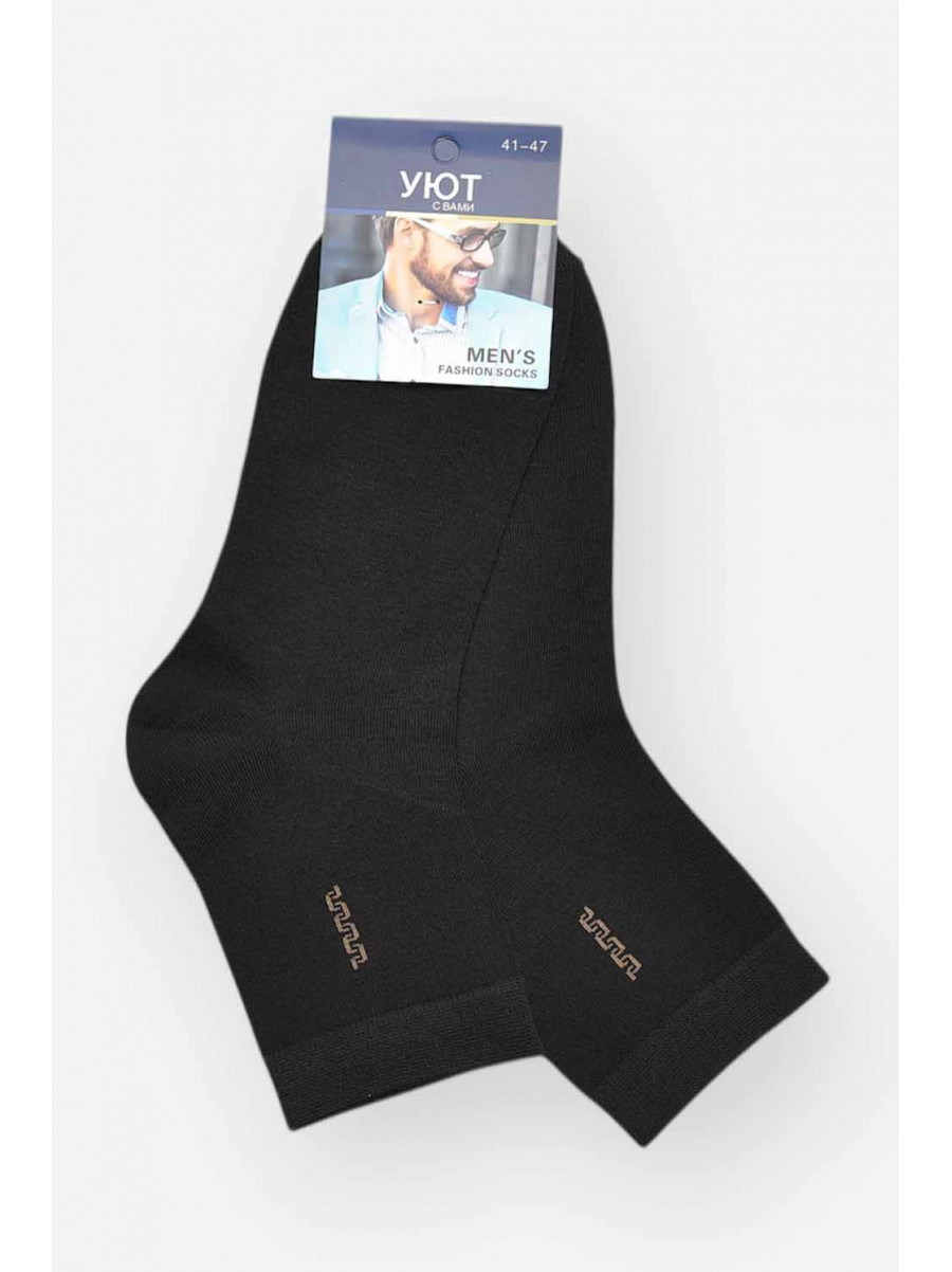 Шкарпетки чоловічі демісезонні чорного кольору YH24-02 209751C