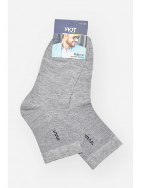 Носки мужские демисезонные серого цвета YH24-02 209753C