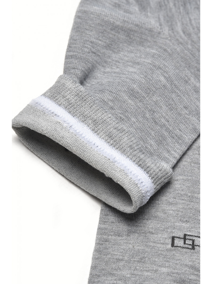 Шкарпетки чоловічі демісезонні сірого кольору YH24-11 209755C
