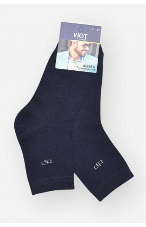 Шкарпетки чоловічі демісезонні темно-синього кольору YH24-11 209756C Шкарпетки чоловічі демісезонні темно-синього кольору YH24-11 209756C