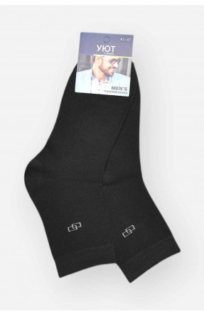 Шкарпетки чоловічі демісезонні чорного кольору YH24-11 209757C Шкарпетки чоловічі демісезонні чорного кольору YH24-11 209757C