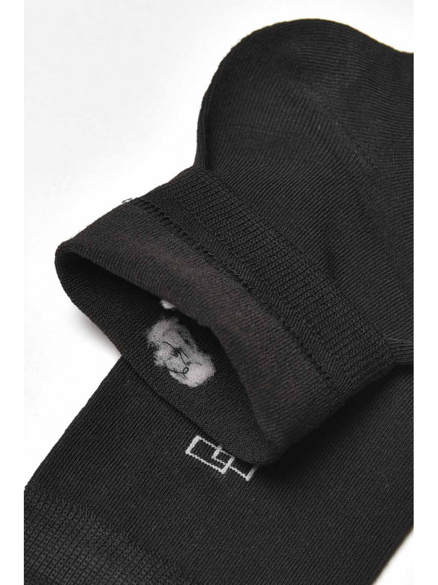 Шкарпетки чоловічі демісезонні чорного кольору YH24-11 209757C