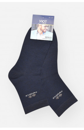 Шкарпетки чоловічі демісезонні темно-синього кольору YH24-11 209761C Шкарпетки чоловічі демісезонні темно-синього кольору YH24-11 209761C