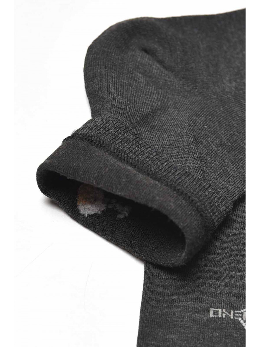 Шкарпетки чоловічі демісезонні темно-сірого кольору YH24-16 209765C