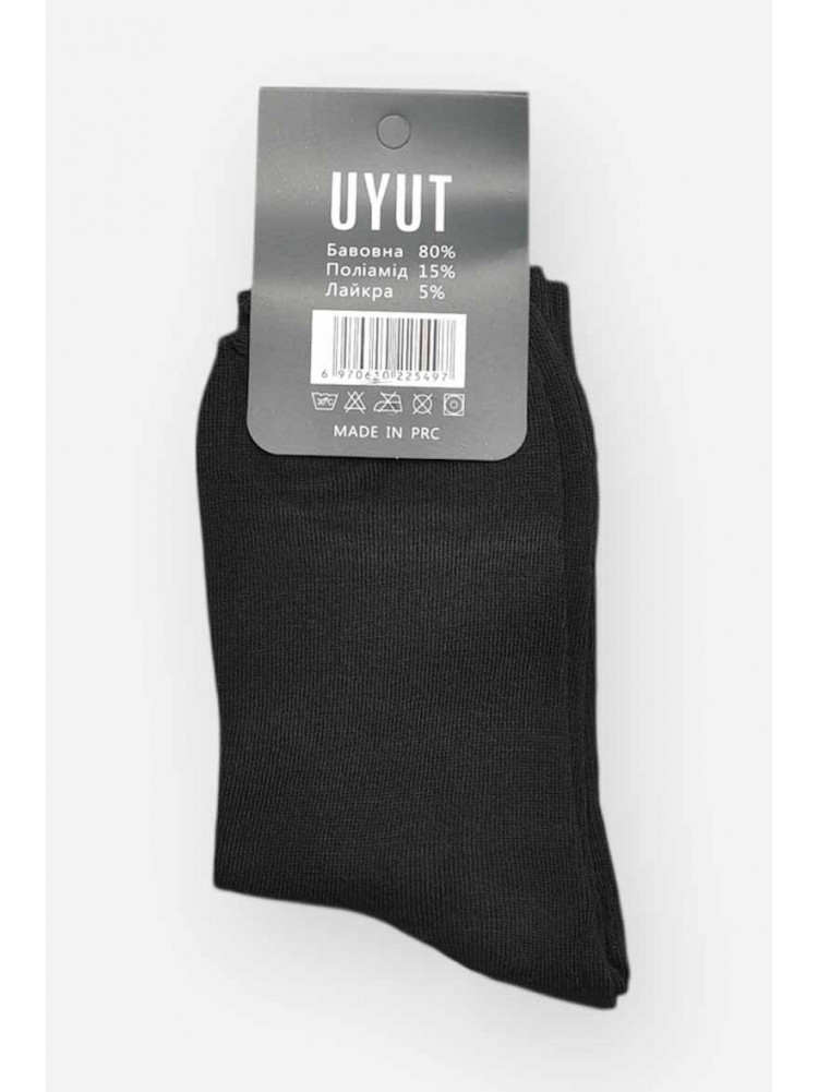 Носки мужские демисезонные черного цвета А28-2 209775C
