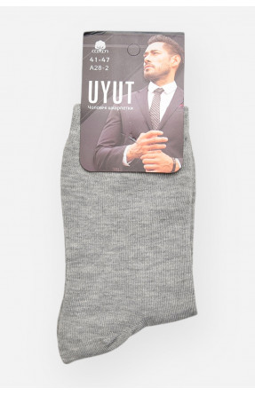 Носки мужские демисезонные серого цвета А28-2 209778C