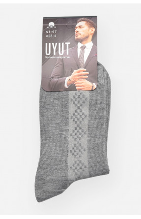 Носки мужские демисезонные серого цвета А28-4 209784C