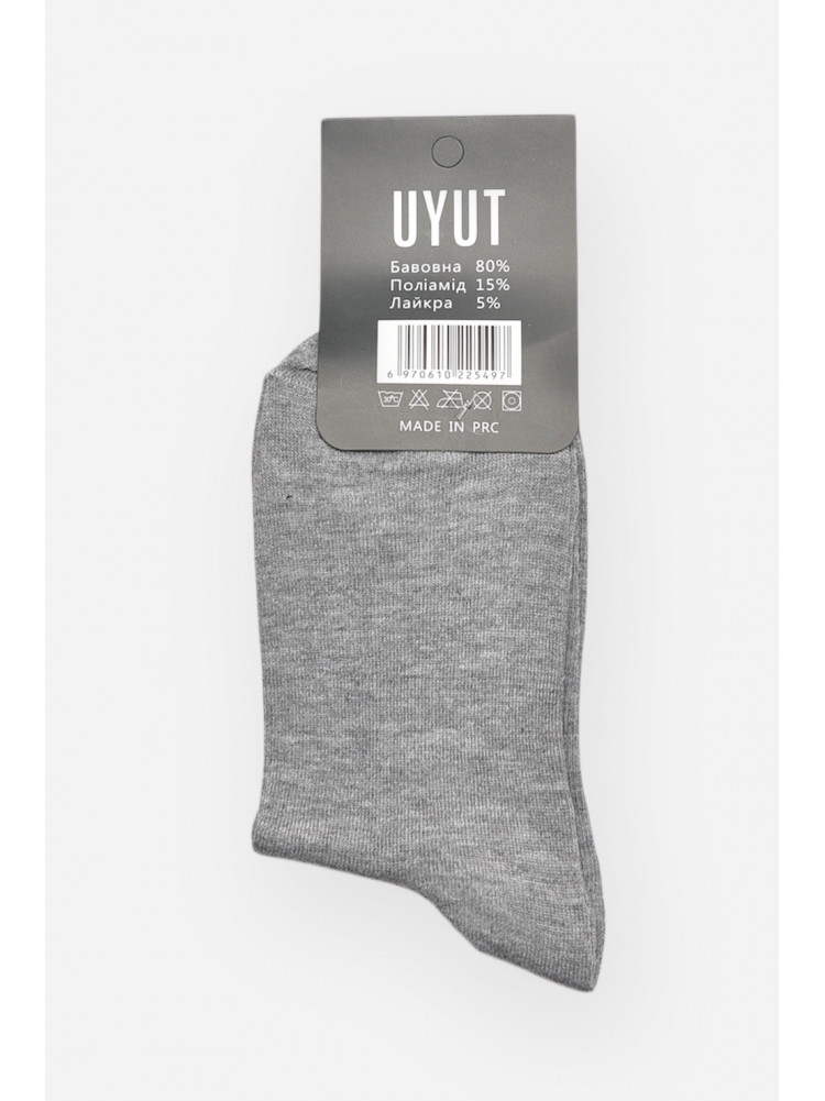 Носки мужские демисезонные серого цвета А28-4 209784C