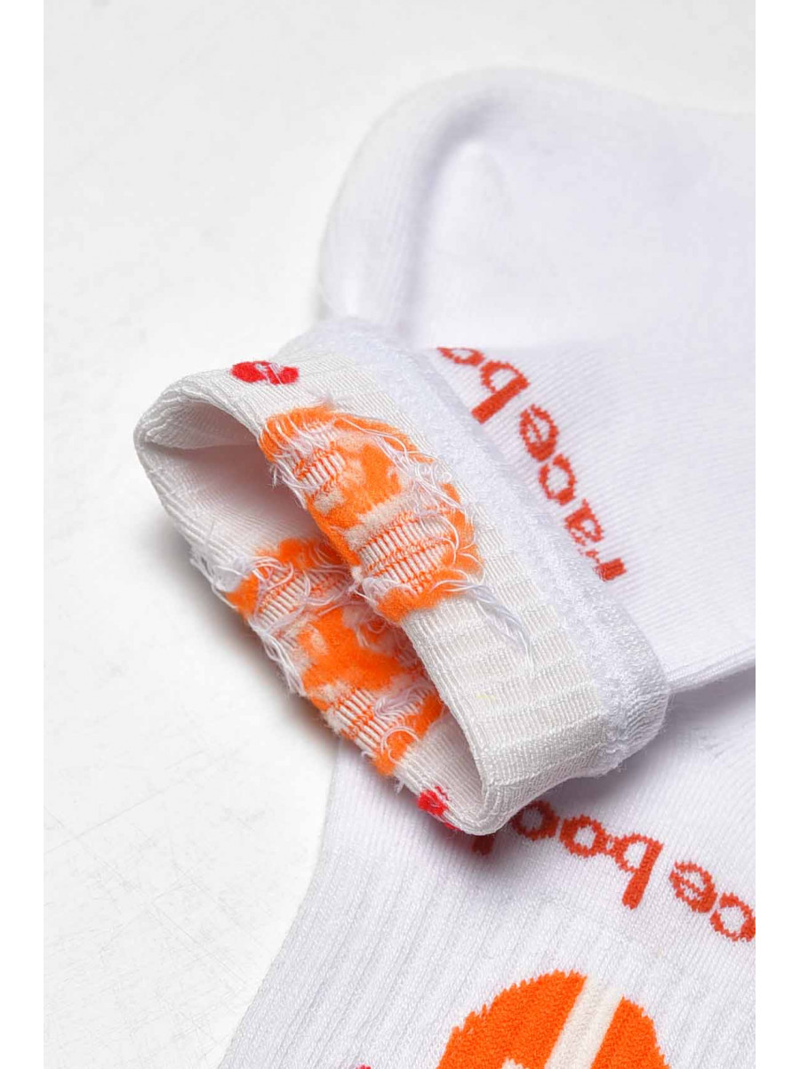 Шкарпетки жіночі демісезонні білого кольору YH22-09 209790C