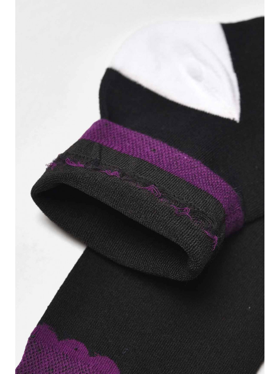 Шкарпетки жіночі медичні демісезонні чорного кольору 209793C