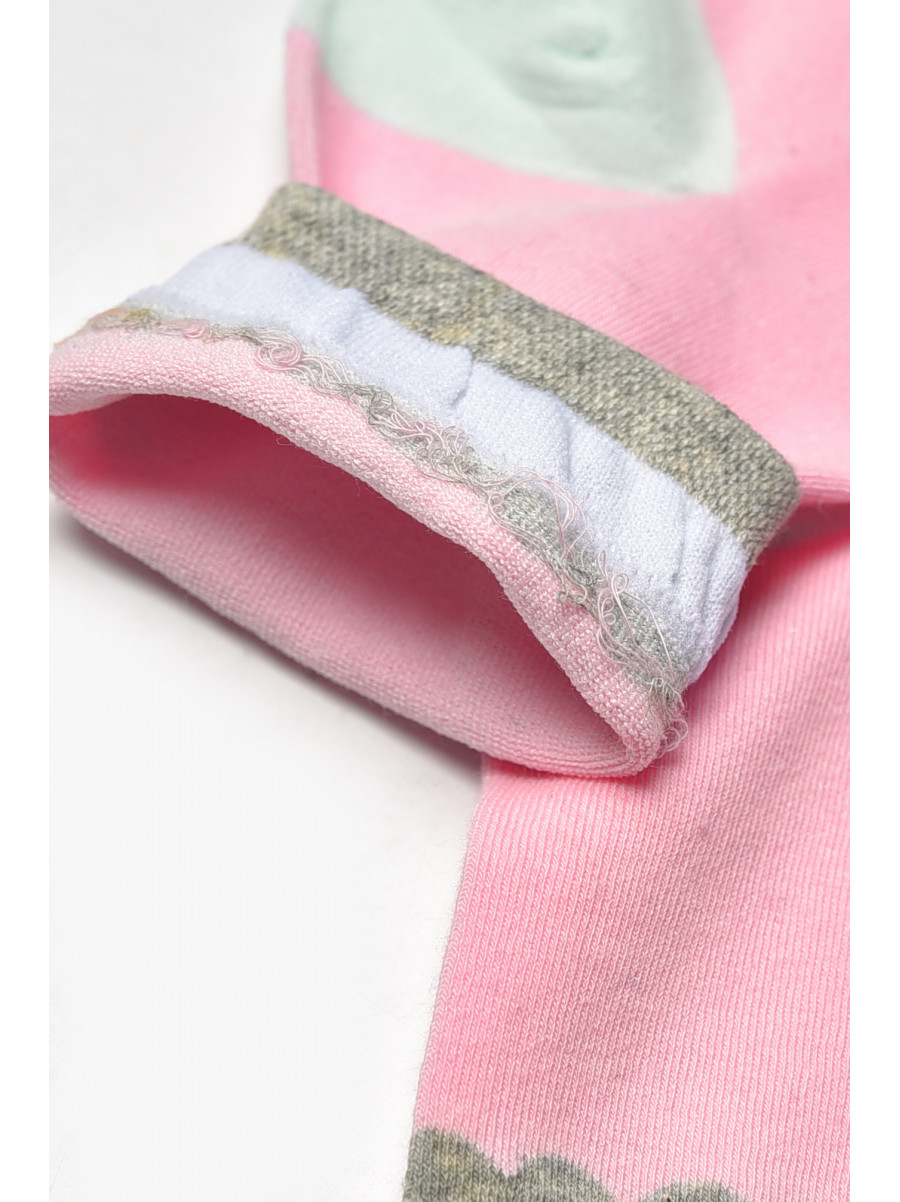 Шкарпетки жіночі медичні демісезонні рожевого кольору 209799C